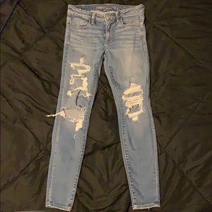 Light blue jeans